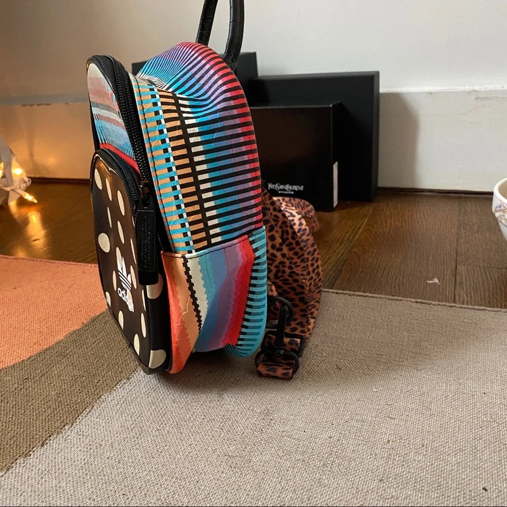ADIDAS Multi-print Leather Mini Backpack - Picture 4 of 4